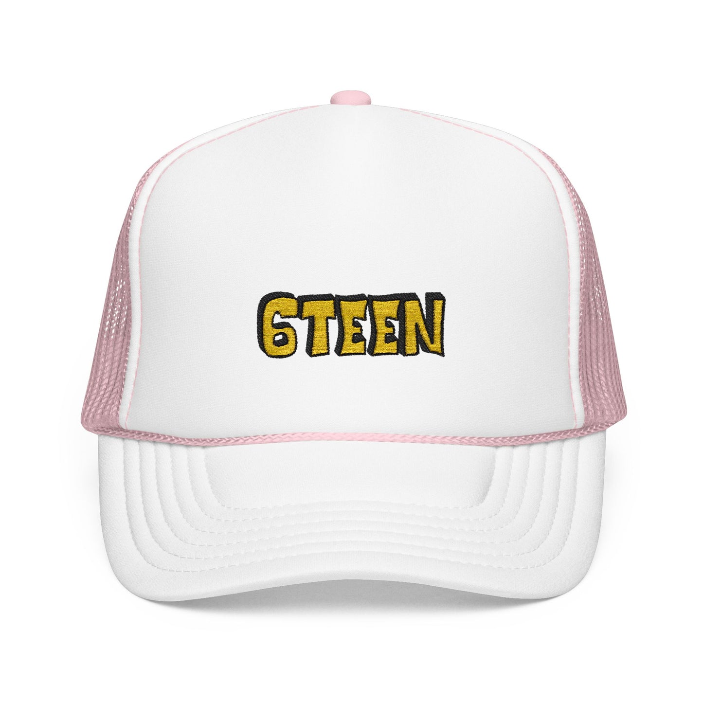 Custom Embroidered Foam Trucker Hat - 6teen