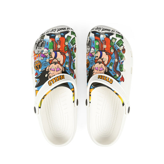 Graphic EVA Foam Clogs with 6teen