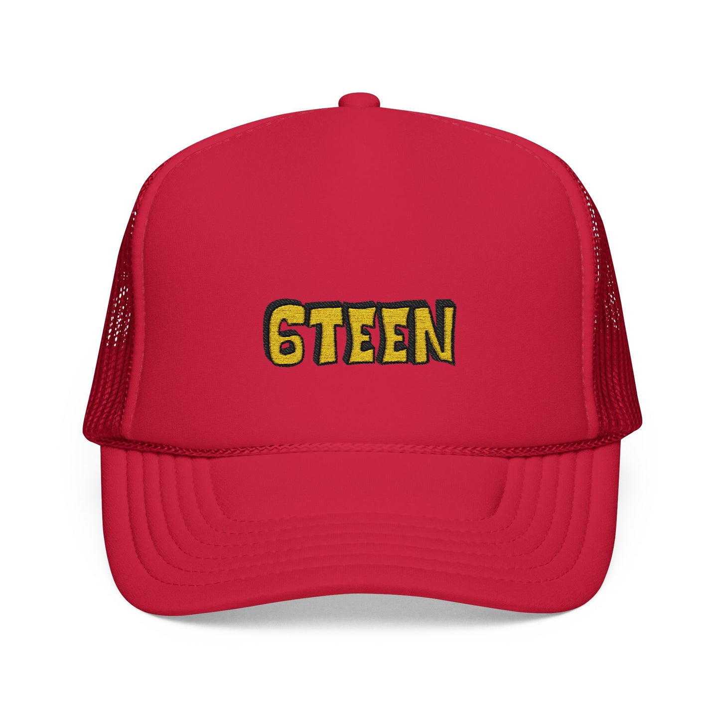 Custom Embroidered Foam Trucker Hat - 6teen