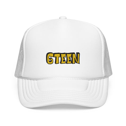 Custom Embroidered Foam Trucker Hat - 6teen